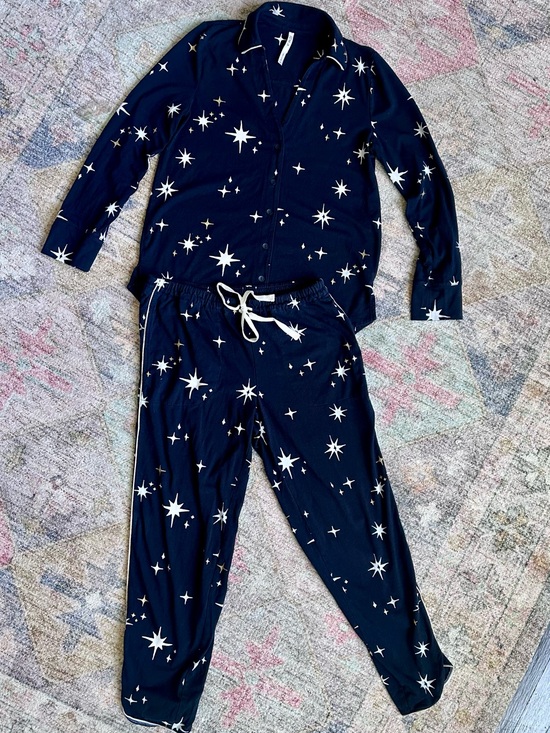 Soma Other - Soma Black and White Star-Print Embraceable Pajama Set XS